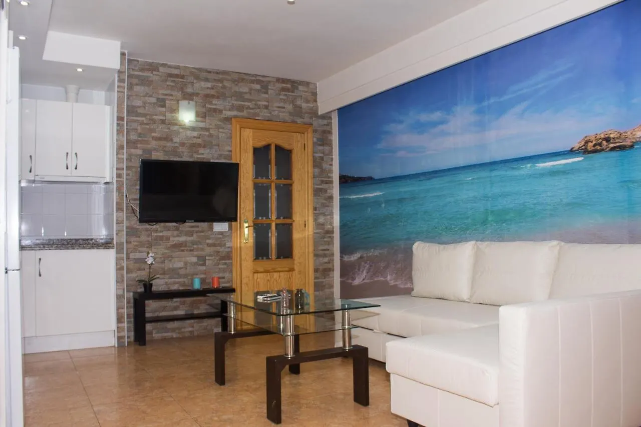 Malagueta, Primera Linea de Playa Málaga Apartamento