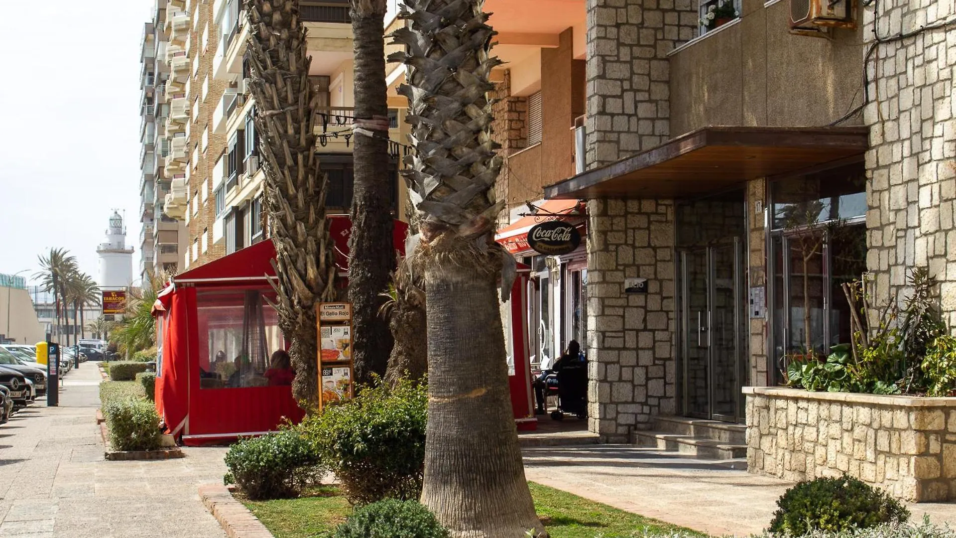 Malagueta, Primera Linea De Playa Μάλαγα 0*,
